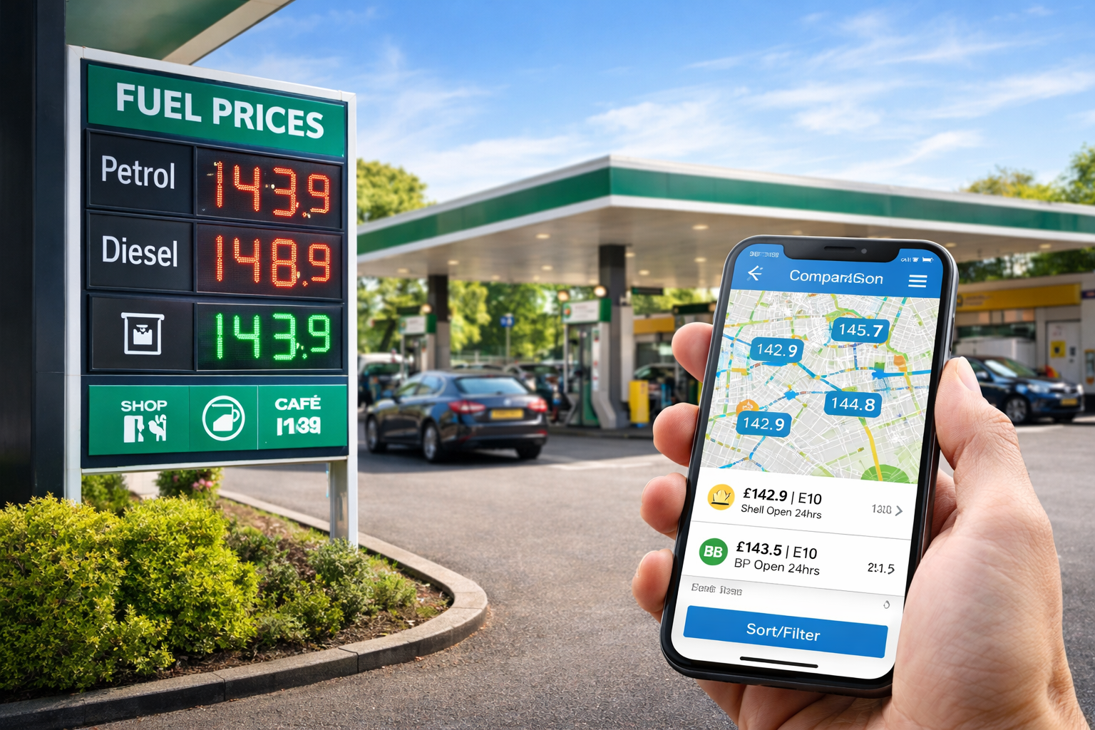 Government Fuel Finder Scheme makes it easier to compare pump prices